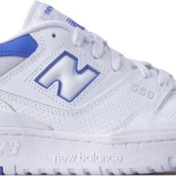 New Balance Men’s 550 Sneakers – White/Blue – Size 8M (Style BB550SWC) - Picture 7 of 7